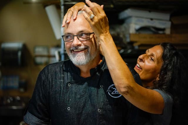 Chef and team moment