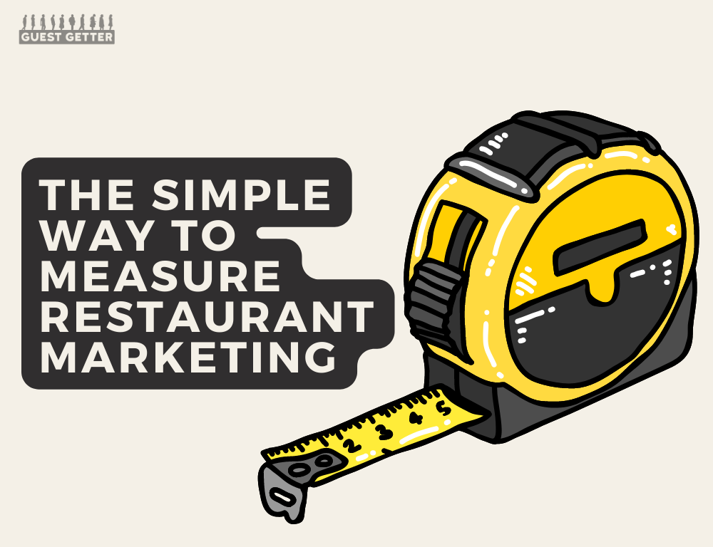 How to measure restaurant marketing image